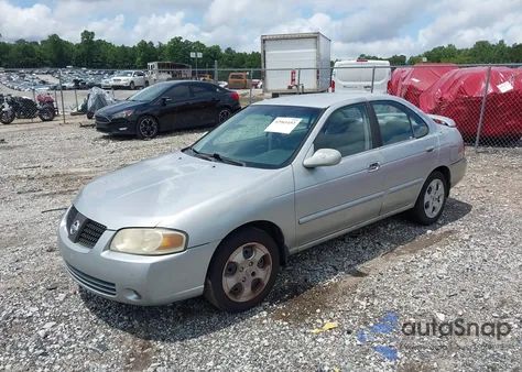 2004 Nissan Sentra 1.8S из США, поврежденный, VIN 3N1CB51D64L881837